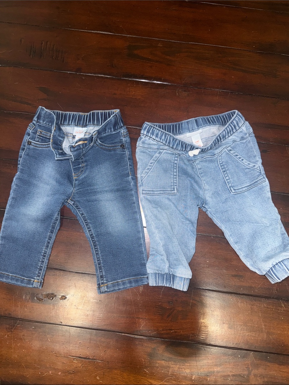 Kids Denim Jogger and Skinny Jeans - Light Blue & Dark Blue